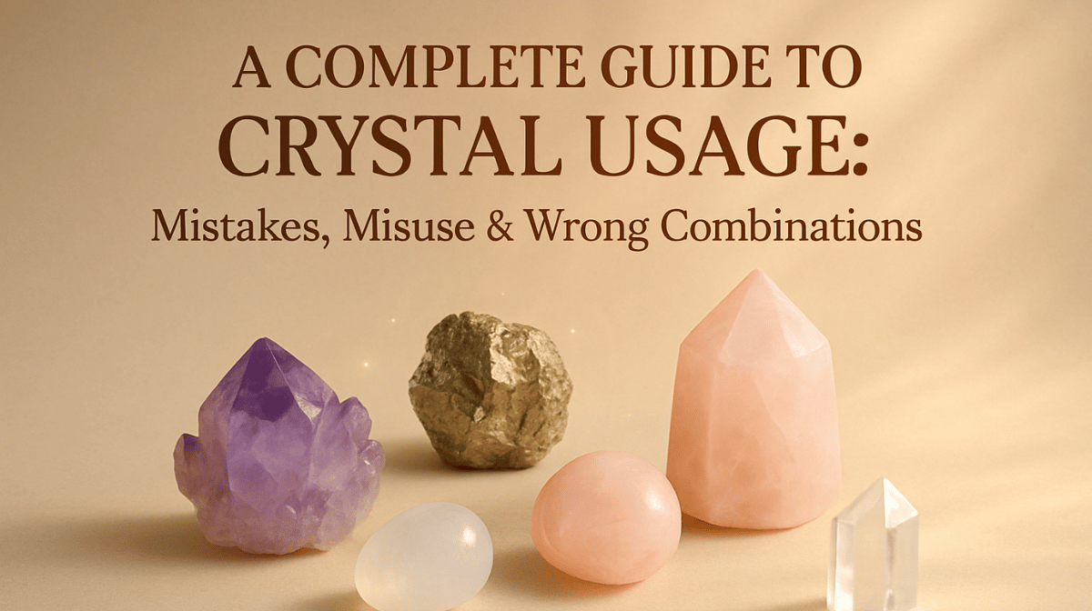 A complete guide to crystal usage