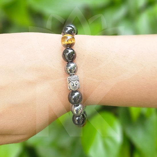 Triple Protection Bracelet For Personal Empowerment-(10mm) - Dr. Neeti Kaushik's Shop