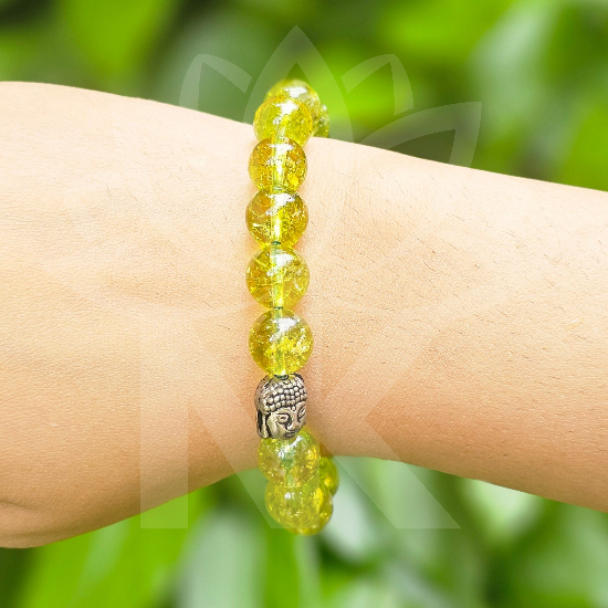 Peridot Bracelet For Emotional Balance (10mm)