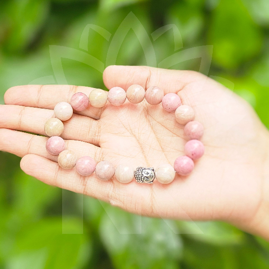 Bracelet Rhodochrosite femme • Acheter en ligne • Kûrma Bracelet Rhodochrosite femme • Acheter en ligne • Kûrma