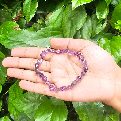 Ametrine Oval Bracelet For Harmony - Dr. Neeti Kaushik's Shop