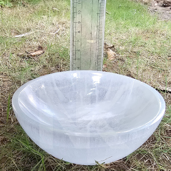 Selenite Big Bowl For Charging Crystals - Dr. Neeti Kaushik's Shop