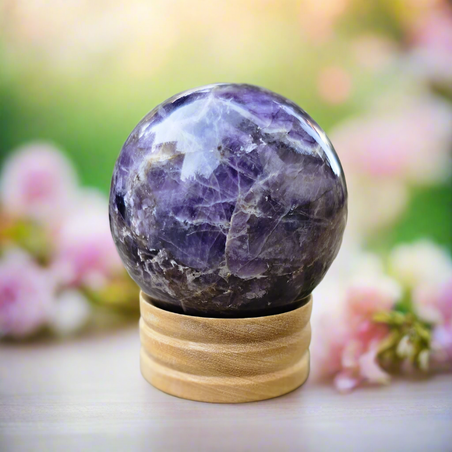Amethyst Ball To Enhance Intuition - Dr. Neeti Kaushik's Shop