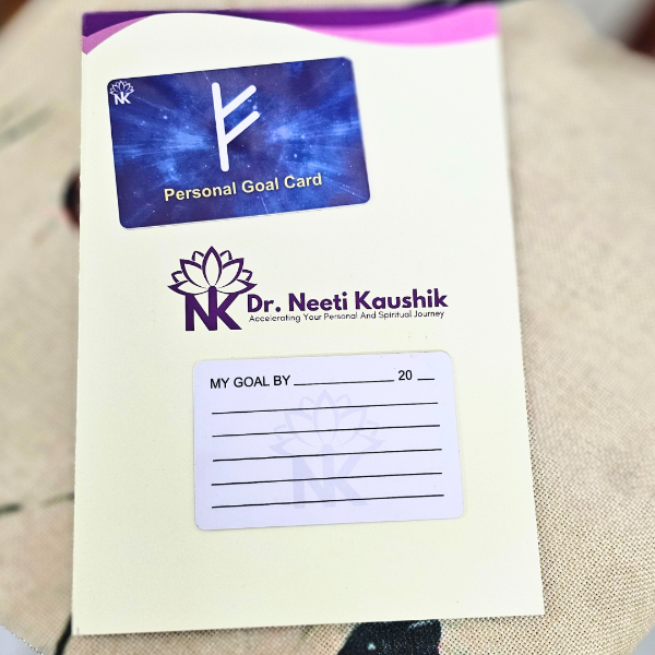 Dream Achiever Personal Goal Card - Dr. Neeti Kaushik's Shop