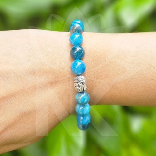 Apatite Bracelet For Manifestation-(10mm) - Dr. Neeti Kaushik's Shop