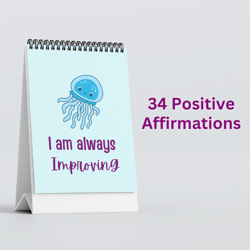 Affirmation Desk Cards for Students - Dr. Neeti Kaushik's Shop