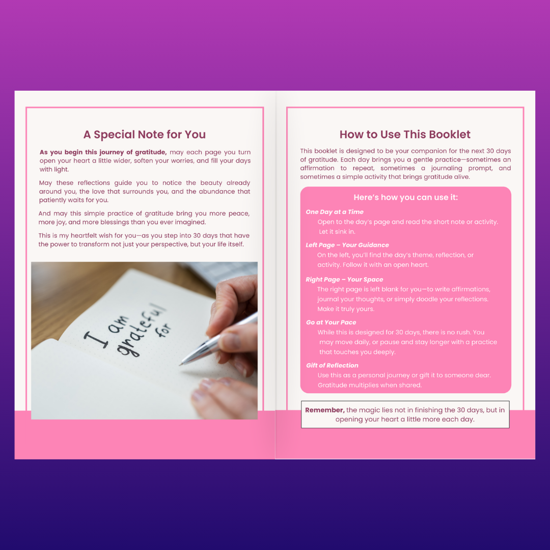 30-Days Gratitude Challenge