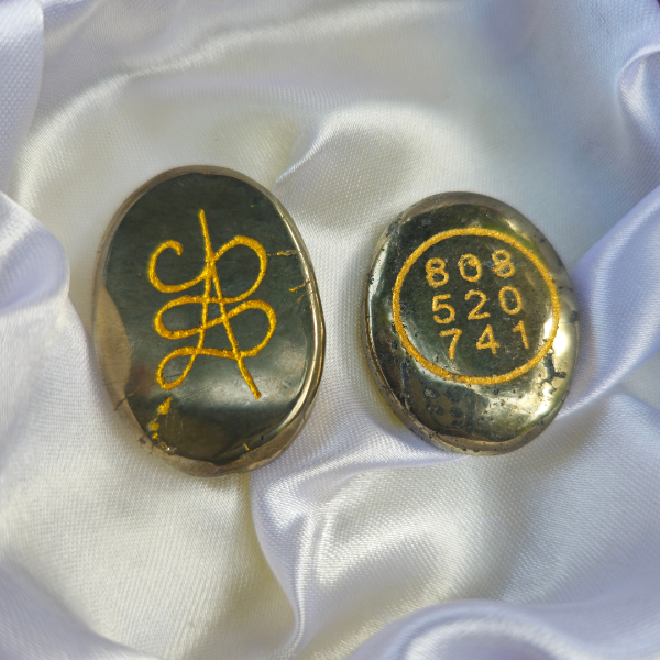 Pyrite Duo Zibu Coin - Dr. Neeti Kaushik's Shop