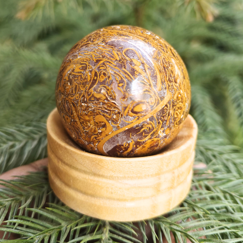 Mariam Agate Ball For Emotional Instability - Dr. Neeti Kaushik's Shop