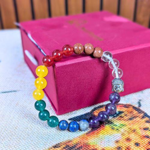Chakra Healing Bracelet (8mm) – Neeti Kaushik's Shop