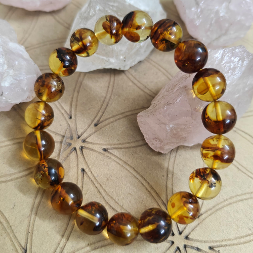 Amber Bracelet For Confidence & Creativity - Dr. Neeti Kaushik's Shop