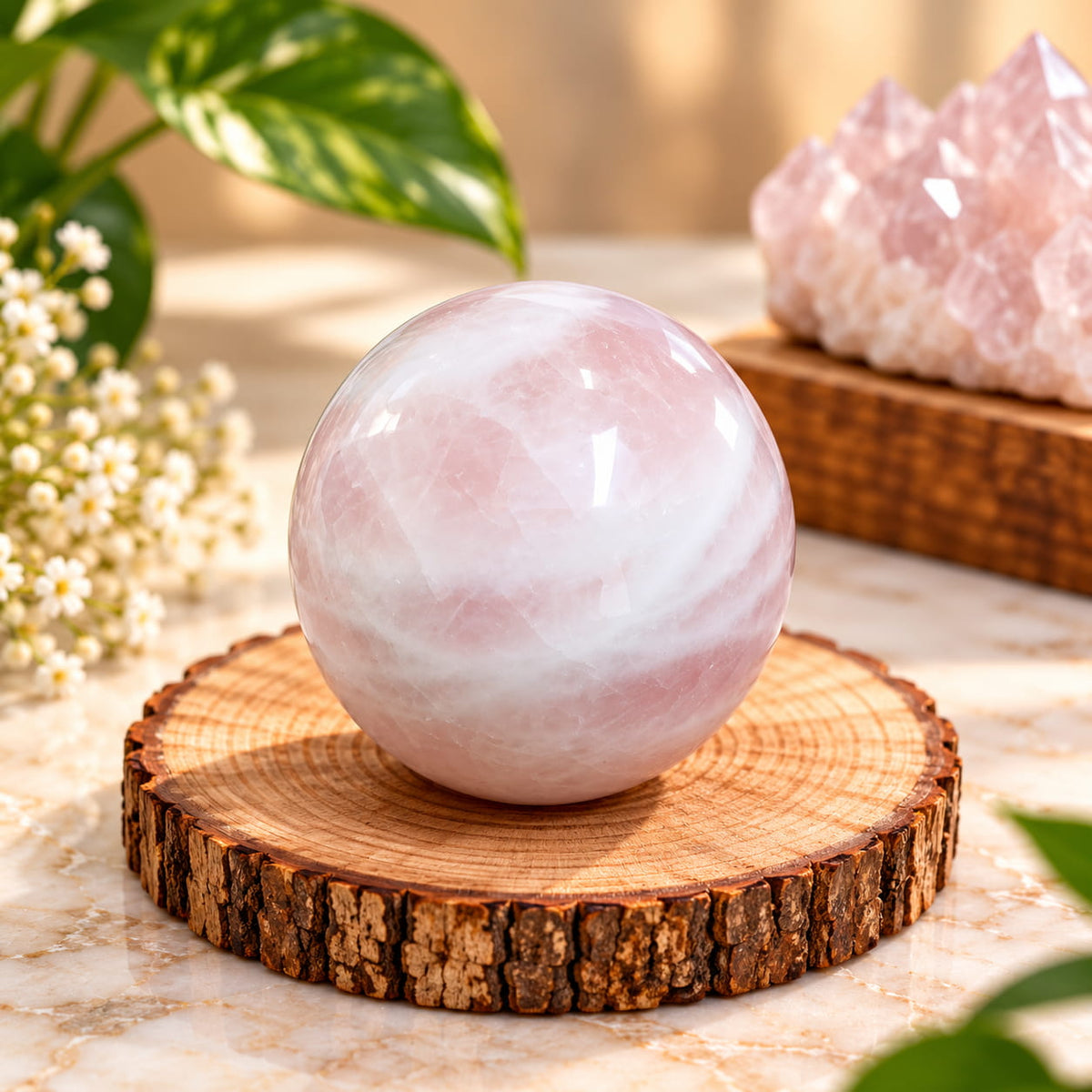 9 Crystal Ball/Sphere Set | Complete Healing and Manifestation
