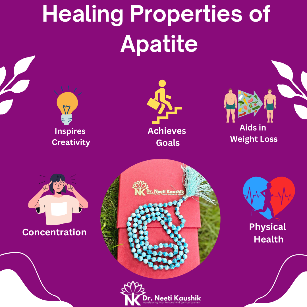 Apatite Jaap Mala For Manifestation - Dr. Neeti Kaushik's Shop