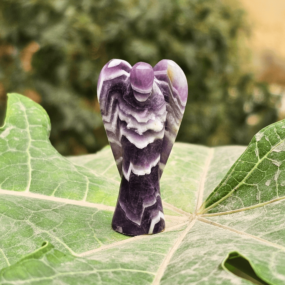 Amethyst Angel For Inner Peace 2 (Inch) - Dr. Neeti Kaushik's Shop