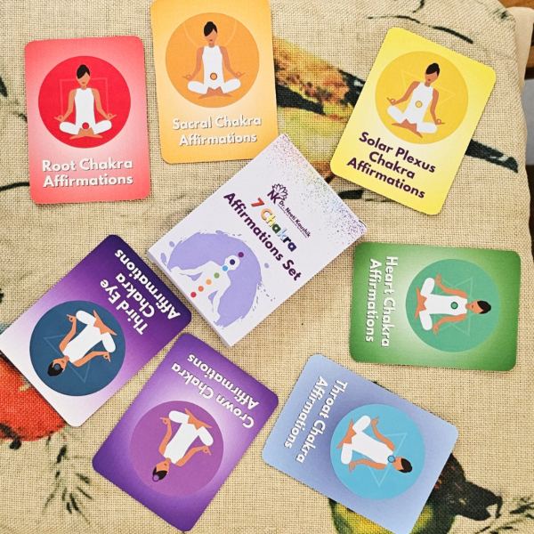 7 Chakra Affirmation Card Set - Dr. Neeti Kaushik's Shop