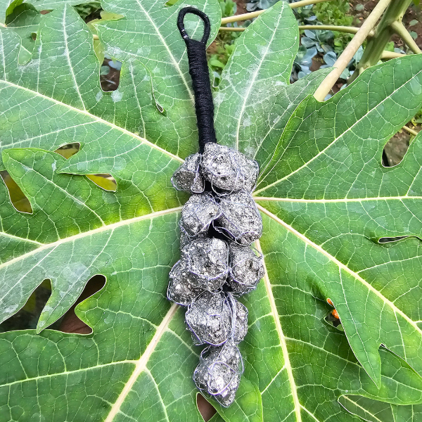 Pyrite Wealth Hanging - Dr. Neeti Kaushik's Shop