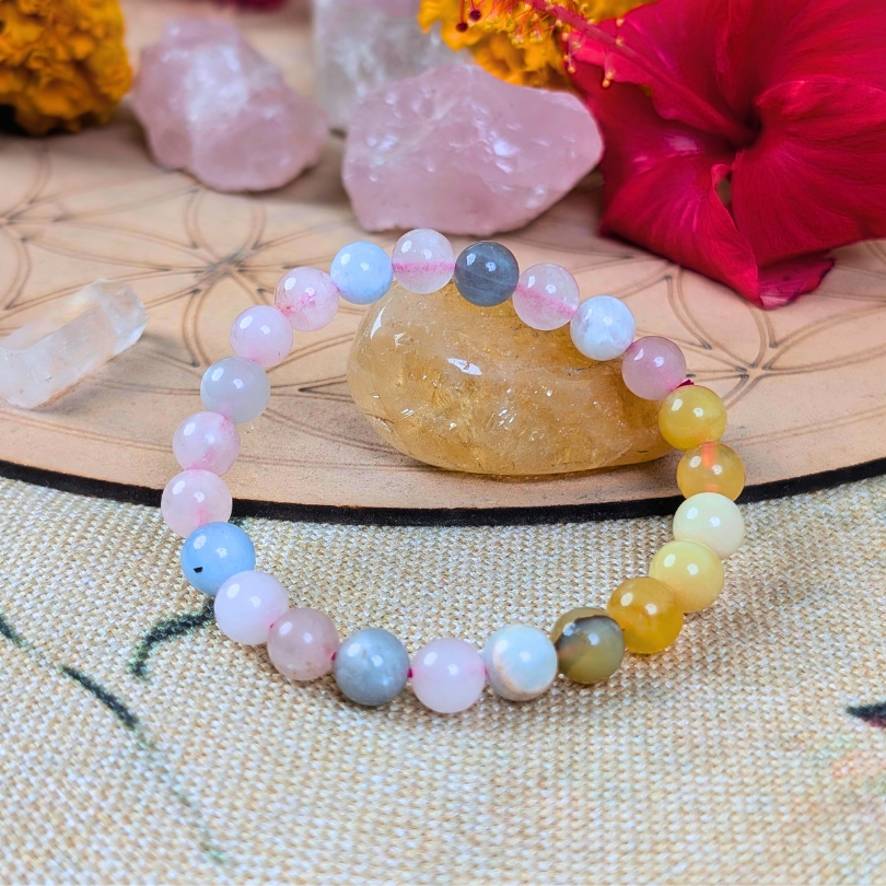 Missing Number 1 Bracelet – Lo Shu Grid Remedy for Confidence, Career & Wisdom (8mm) - Dr. Neeti Kaushik's Shop