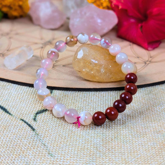 Missing Number 2 Bracelet – Lo Shu Grid Remedy for Emotional Support & Stability (8mm) - Dr. Neeti Kaushik's Shop