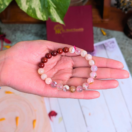 Missing Number 2 Bracelet – Lo Shu Grid Remedy for Emotional Support & Stability (8mm) - Dr. Neeti Kaushik's Shop