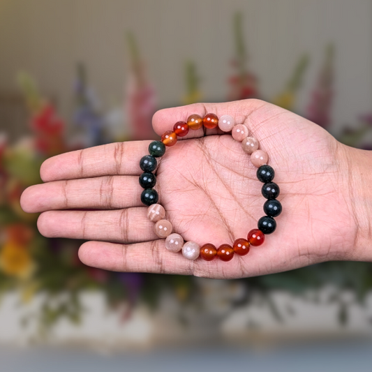 PCOD Bracelet to Promote Relaxation & Hormonal Balance(8mm) - Dr. Neeti Kaushik's Shop