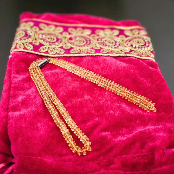 Citrine AAA Quality Mala For Attracting Prosperity