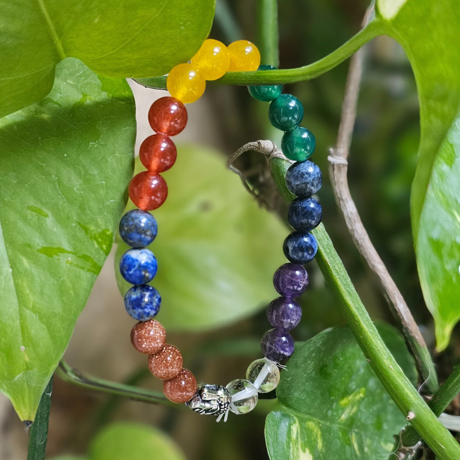 Seven chakra 2025 stone bracelet