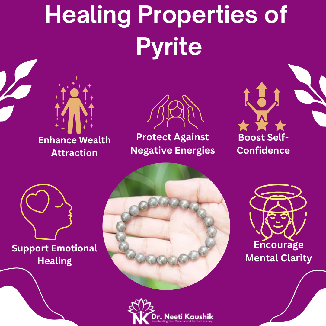 Pyrite Wealth Bracelet-(8mm) - Dr. Neeti Kaushik's Shop
