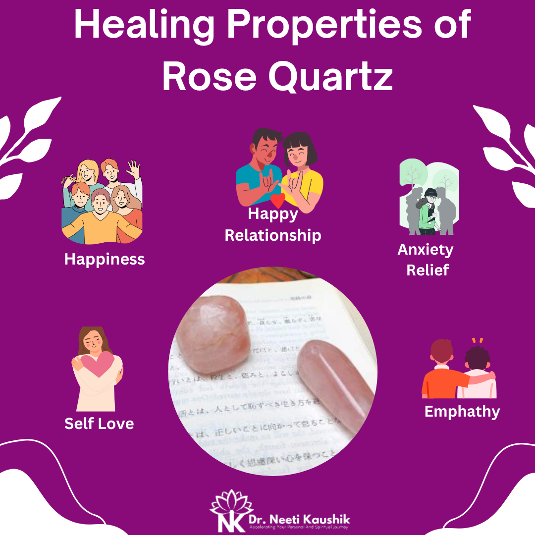 Rose Quartz Tumbles Duo For Positive Energy Flow - Dr. Neeti Kaushik's Shop