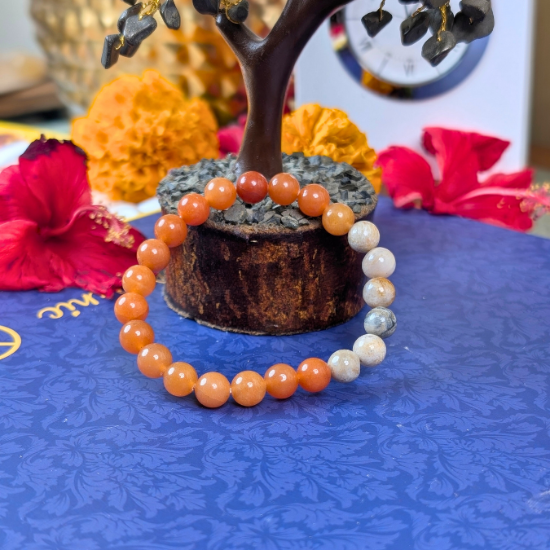 Ruling Number 3 Bracelet for 2025 (Born on 3/12/21)-(8mm) - Dr. Neeti Kaushik's Shop