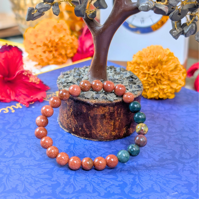 Ruling Number 9 Bracelet For 2025 (Born on 9/18/27)-(8mm) - Dr. Neeti Kaushik's Shop