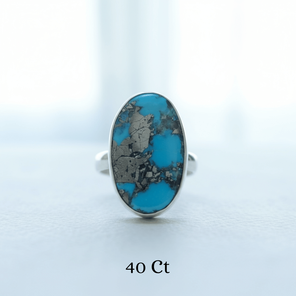 Authentic Turquoise gemstone for communication and clarity
