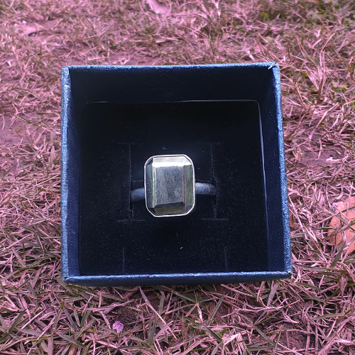Pyrite Ring For Good Fortune - Dr. Neeti Kaushik's Shop