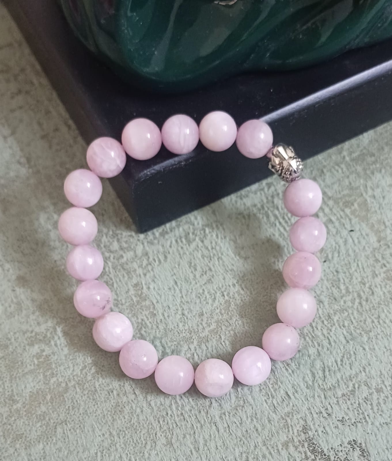 Kunzite Bracelet For Love & Relationships -(10mm)
