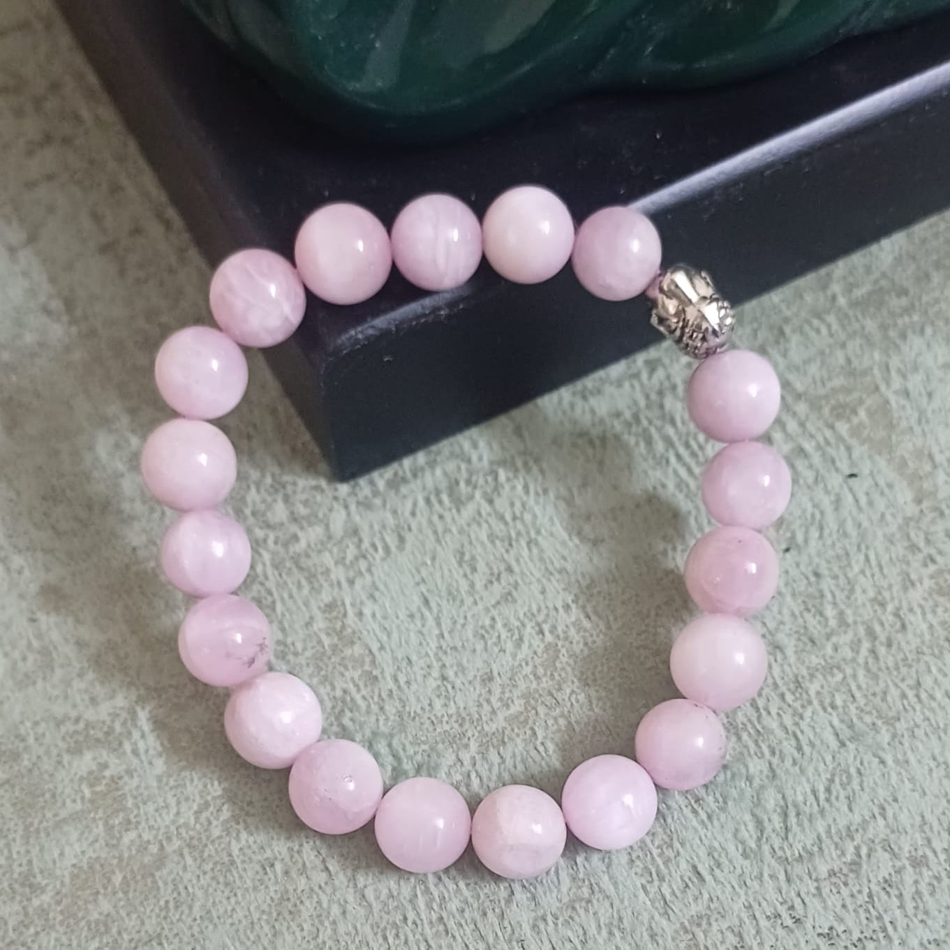 Kunzite Bracelet For Love & Relationships -(10mm)