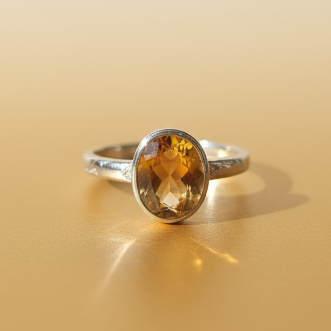 Citrine Ring – Stone of Abundance, Confidence & Success