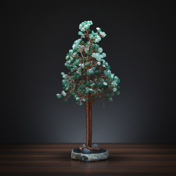 Green Aventurine Tree – A Powerful Crystal Tree for Abundance, Healing & New Beginnings