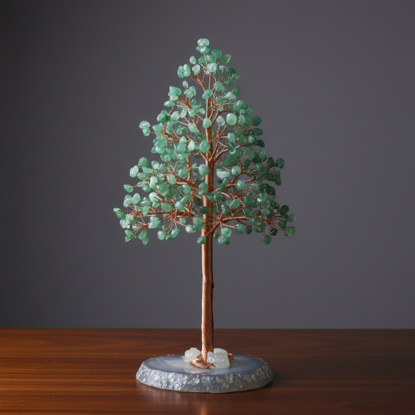 Green Aventurine Tree – A Powerful Crystal Tree for Abundance, Healing & New Beginnings