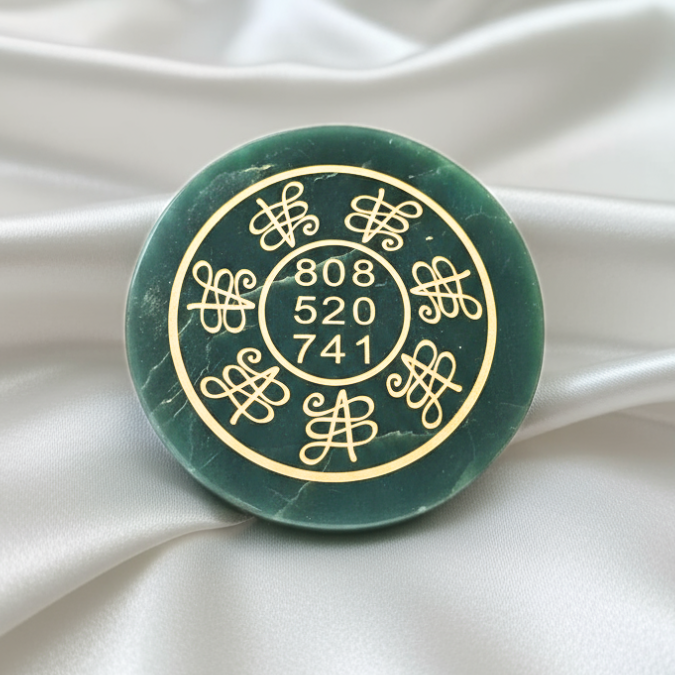 Green Aventurine Coaster For Opportunities