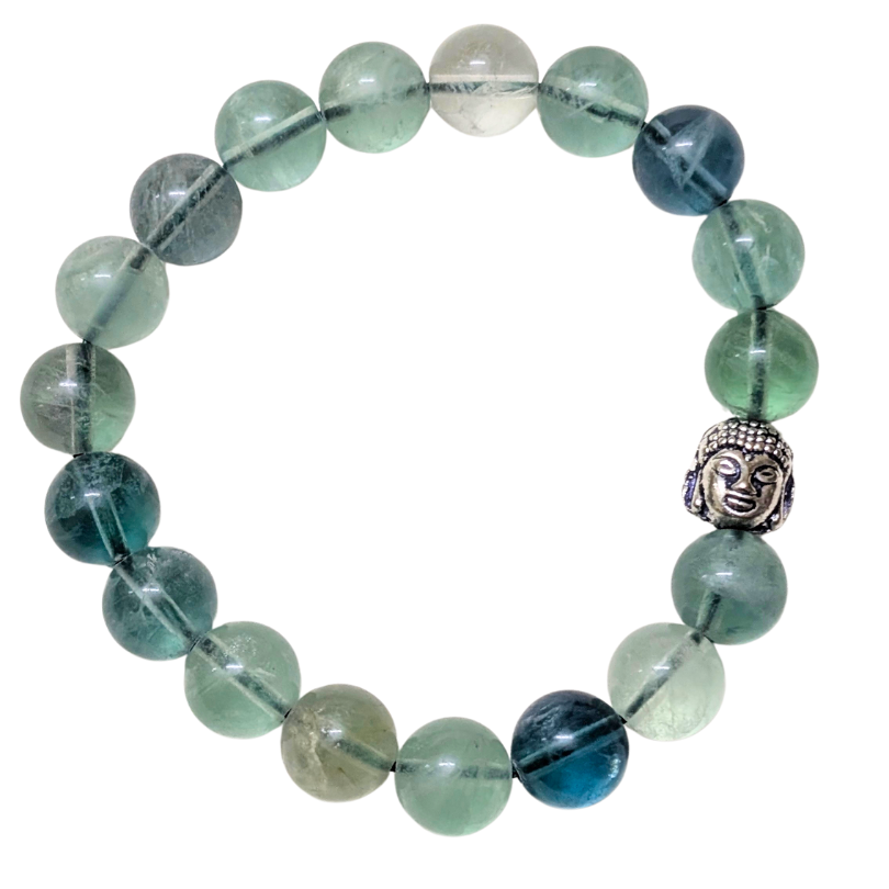 Green Fluorite Bracelet For Concentration-10mm
