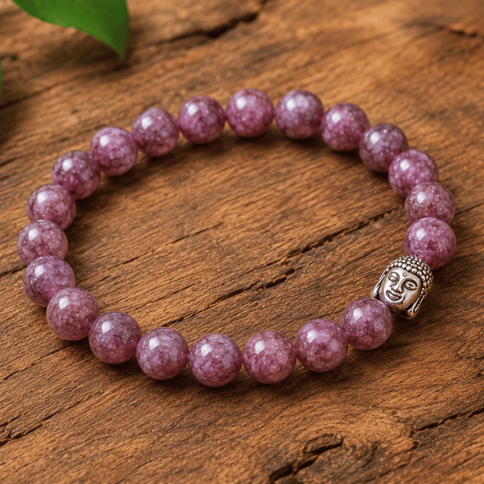 Pink Tourmaline Bracelet For Releasing Stress-(10mm)