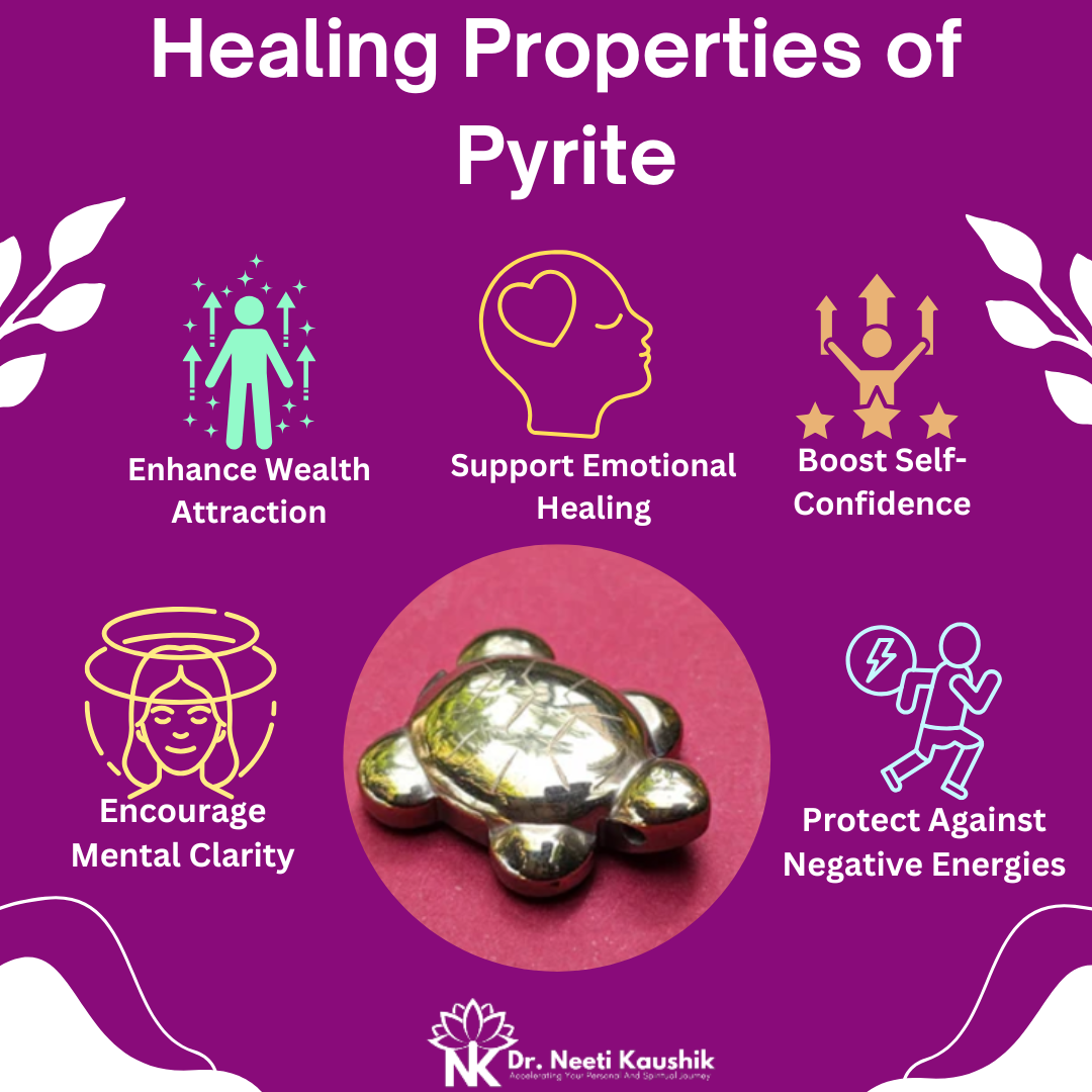 Pyrite Turtle For Wealth & Prosperity - Dr. Neeti Kaushik's Shop