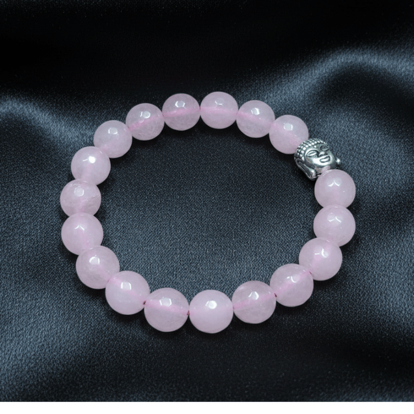 Rose quartz Diamond Cut Bracelet For Unconditional Love – Dr