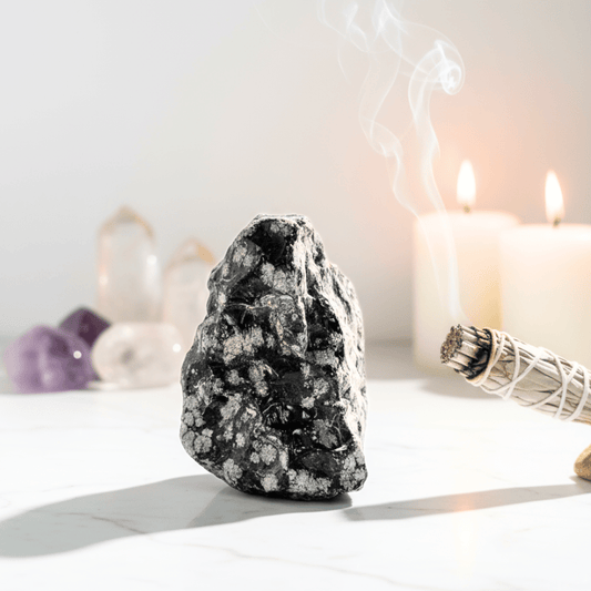 Snowflake Obsidian Natural  Crystal– Calming, Purification & Emotional Balance