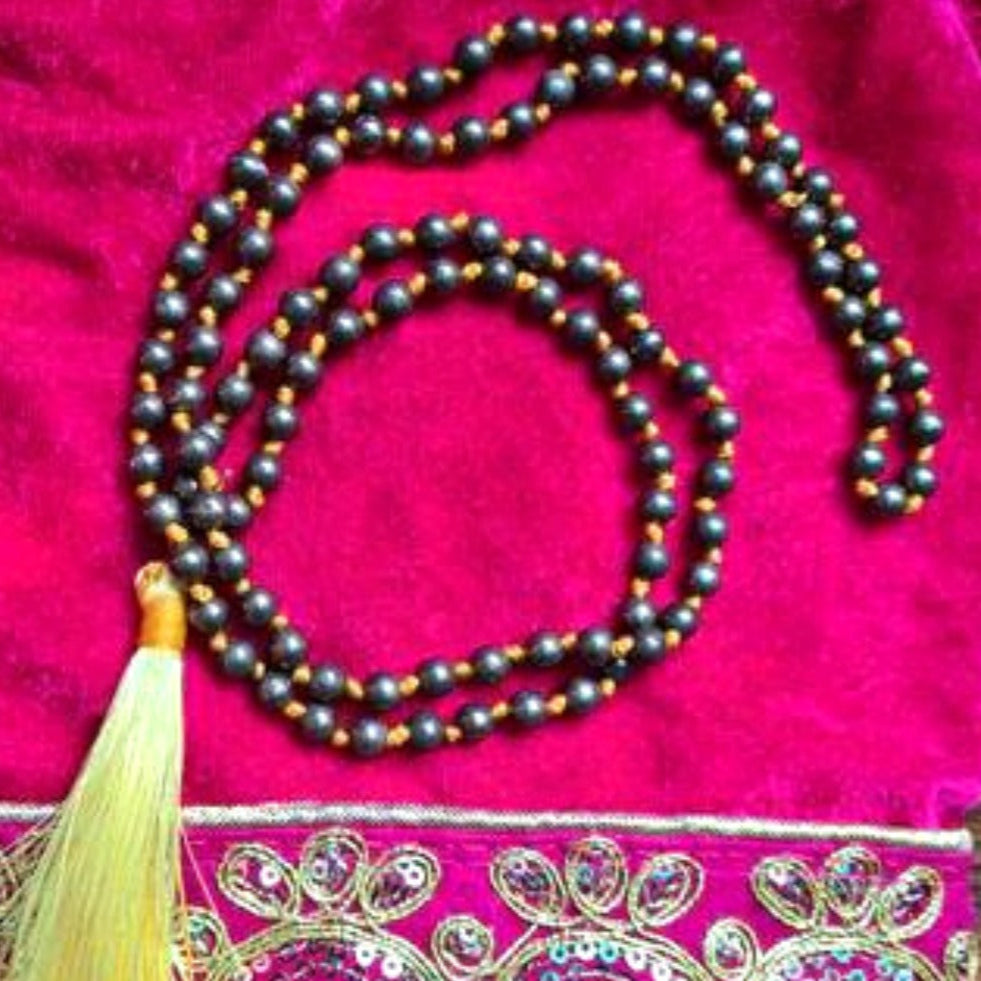 Pyrite Jaap Mala For Wealth & Determination - Dr. Neeti Kaushik's Shop