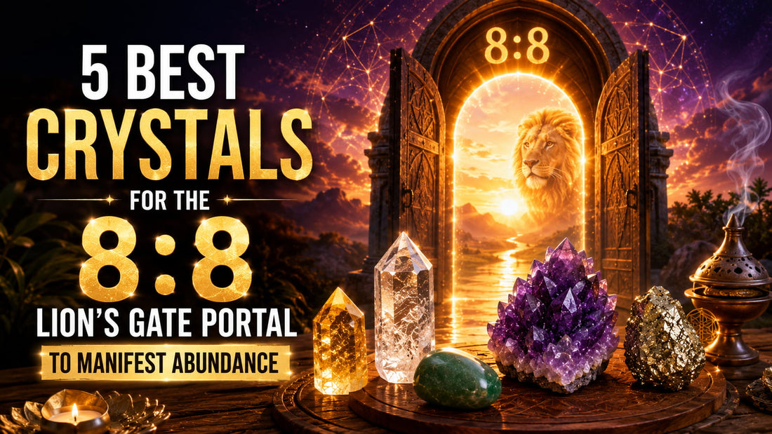 5 Best Crystals for the 8:8 Lion's Gate Portal to Manifest Abundance