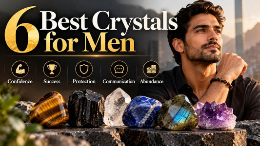 6 Best Crystals for Men: Confidence, Success, Protection, Communication and Abundance