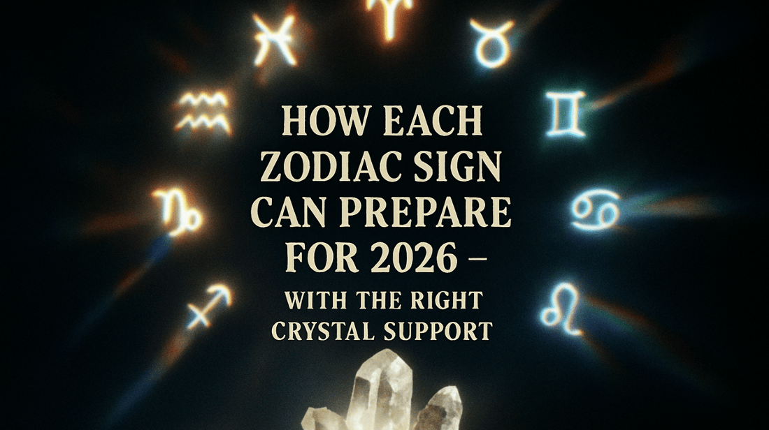 How Each Zodiac Sign Can Prepare for 2026 — With the Right Crystal Support