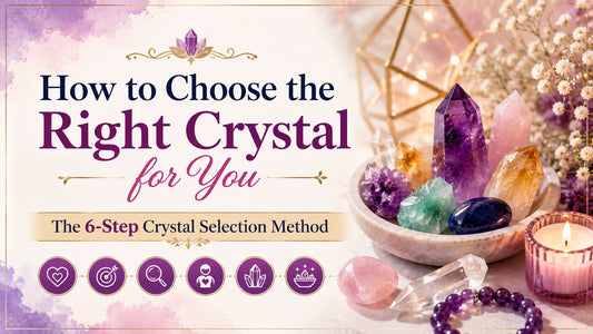 How to Choose the Right Crystal for You - The 6-Step Crystal Selection Method