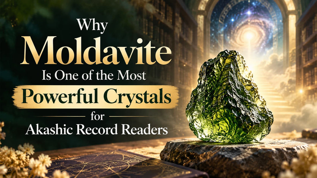 Why Moldavite Is One of the Most Powerful Crystals for Akashic Record Readers