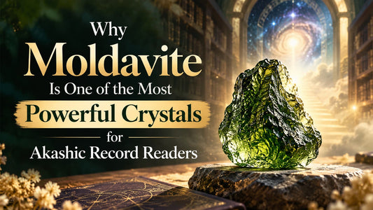 Why Moldavite Is One of the Most Powerful Crystals for Akashic Record Readers